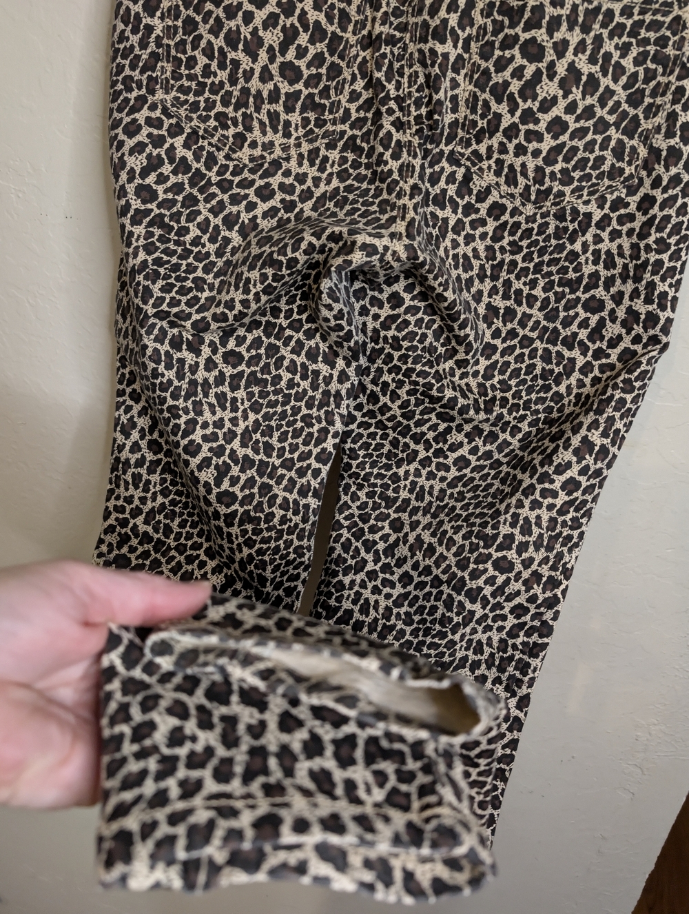 Coco + Carmen Cheetah Amazing Stretch Fit Sculpt Lift Jean Dress Pants NWT's. - Picture 5 of 16